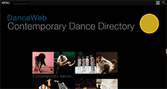 Desktop Screenshot of dance-web.org