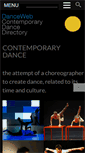 Mobile Screenshot of dance-web.org